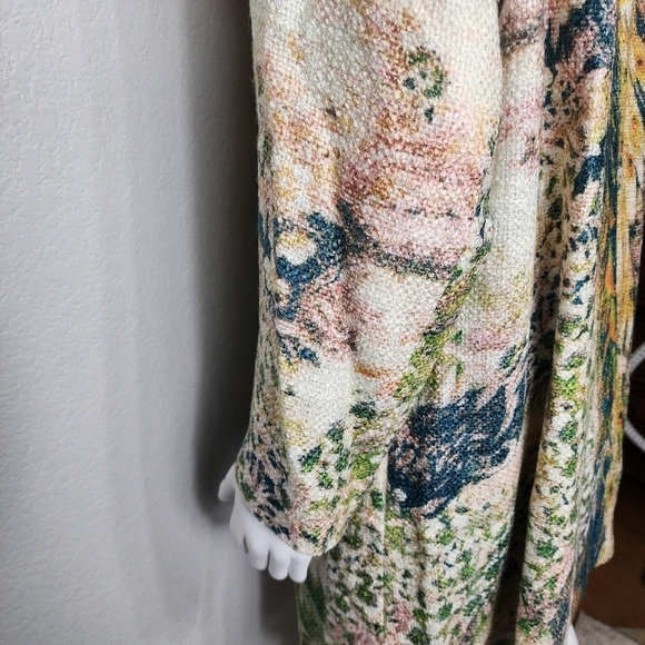 Alfredo Pauly Peacock Bohemian Cream Coat Size EU 46/US 36 - Picture 9 of 14